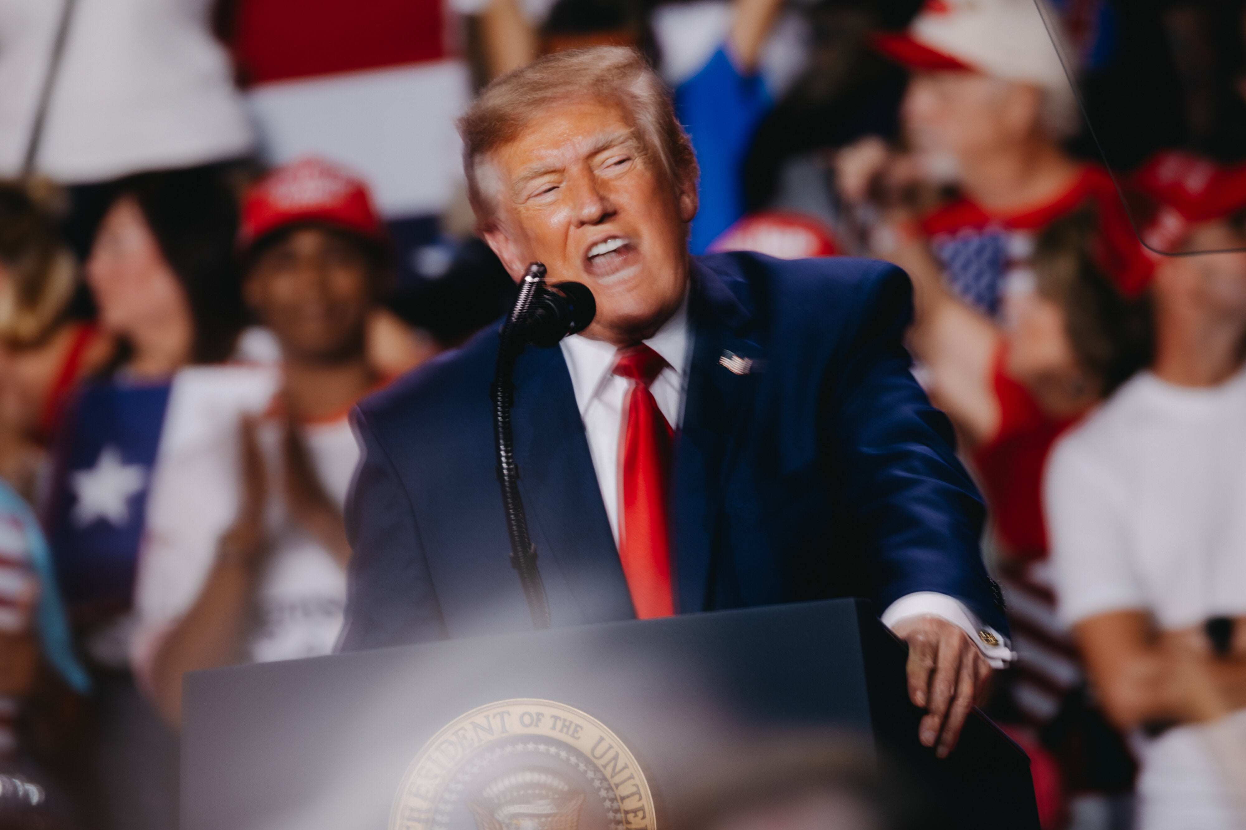 Trump Goes Full Damage Control On LA-San Diego Comment At Texas Rally
