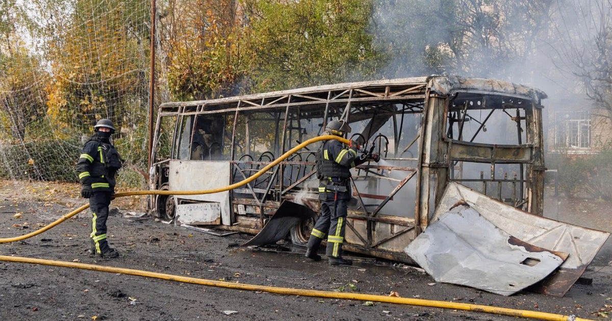Russian Strike On Ukrainian Buses Leaves 30 Dead As Blackouts Worsen In Kyiv Russian Strike On Ukrainian Buses Leaves 30 Dead As Blackouts Worsen In Kyiv