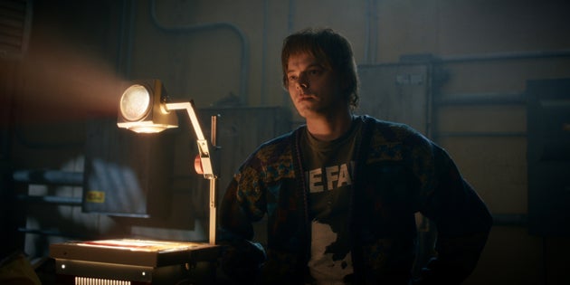 Charlie Heaton as Jonathan Byers in the final season of Stranger Things