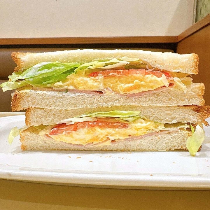 ドトールコーヒーショップ「モーニング・セットA ハムタマゴサラダ」