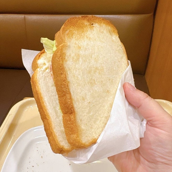 ドトールコーヒーショップ「モーニング・セットA ハムタマゴサラダ」