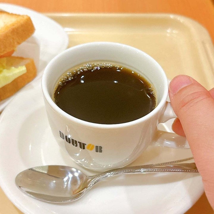 ドトールコーヒーショップ「モーニング・セットA ハムタマゴサラダ」