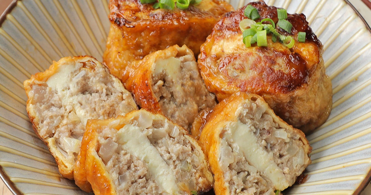 『油揚げ』に何を詰めるか迷ったらコレ!おいなりさんより好き。冷めてもおいしい簡単おかずレシピ3選
