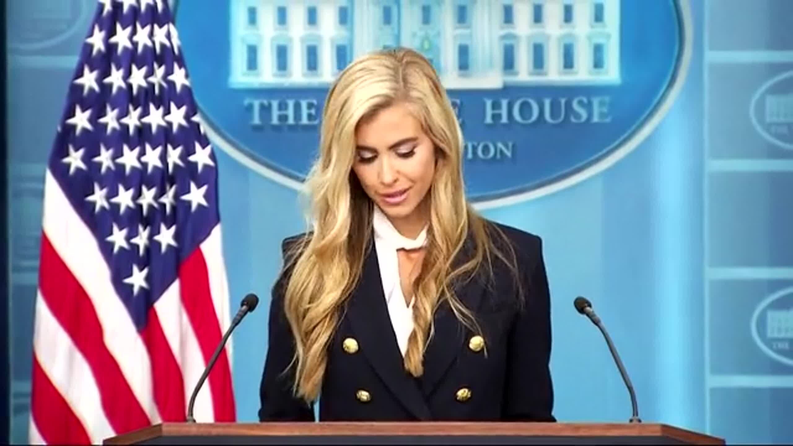 Katie Zacharia Debuts As New W.H. Press Secretary