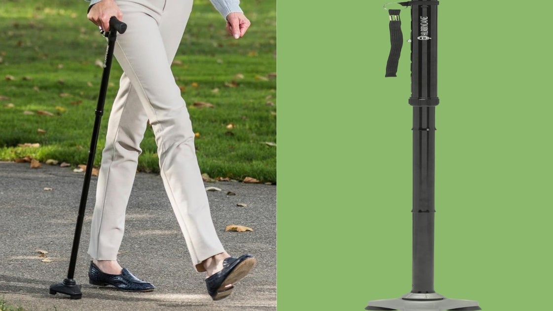 The Older Adults In Your Life Need This Cane That Collapses At The Touch ...
