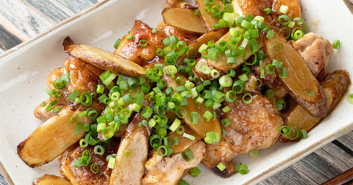 実は週3で作ってる「鶏とごぼう」のおいしい食べ方！ご飯が進む簡単おかず「鶏もも肉とごぼうのねぎだく甘酢炒め」のレシピ