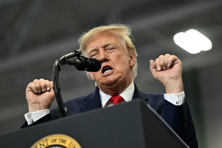 The barrage of posts came as Donald Trump faces some of the worst polling of his second term.