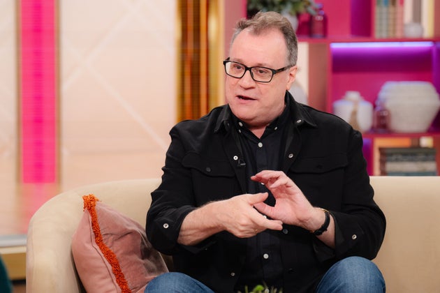 Russell T Davies on Lorraine earlier this month