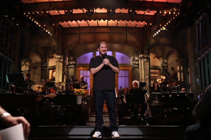 About a third of his monologue on Saturday, Shane Gillis joked that he hadn't 