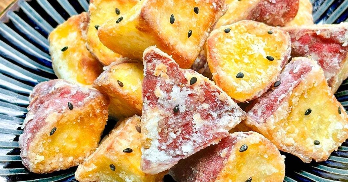 【さつまいも、もう焼き芋にしない】カリッカリすぎて手が止まらない。さつまいも1袋買い足した「カリ焼きさつまいも」