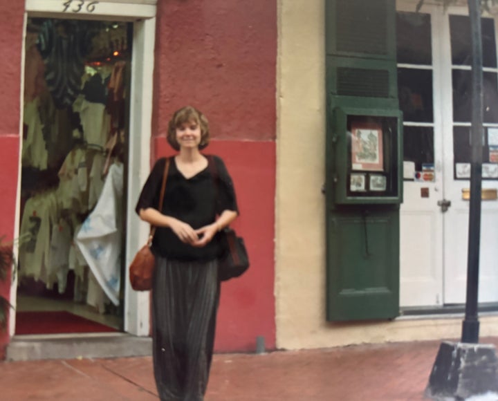 The author was 21 years old on Bourbon Street in New Orleans shortly after moving to the city for graduate school.