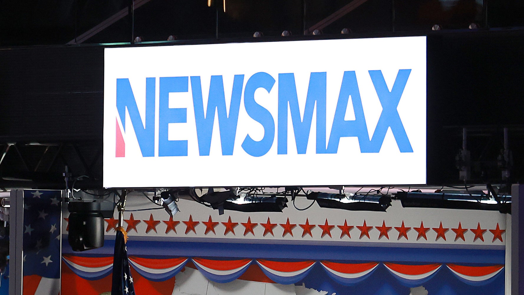 Newsmax Anchor Floats Extreme, Graphic New Twist For Livestreaming Execution