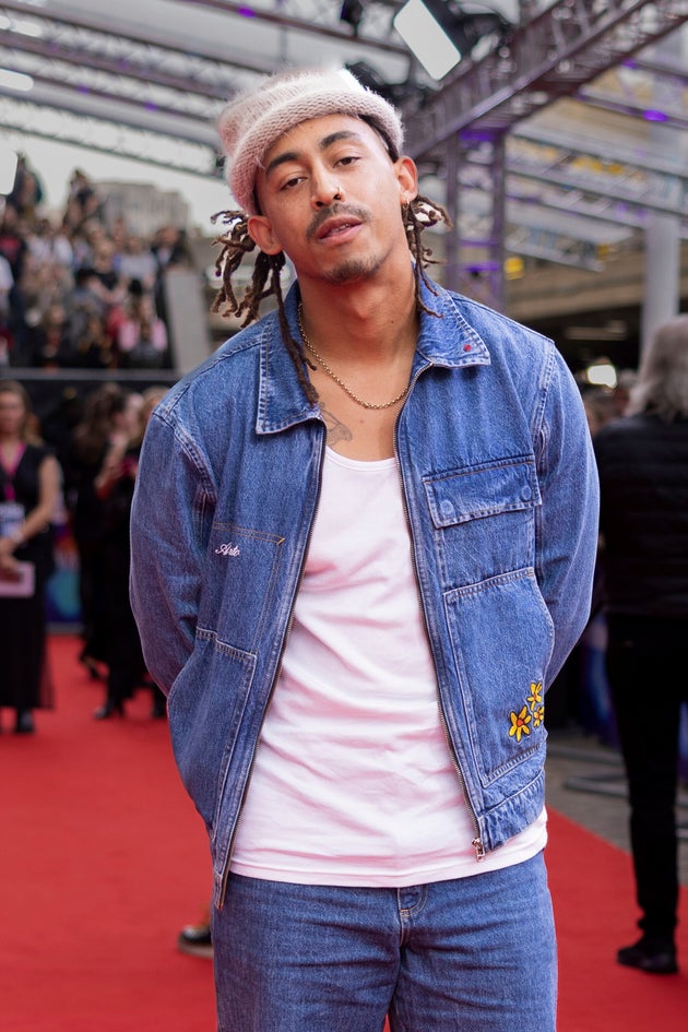 Jordan Stephens at the premiere of Killers Of The Flower Moon in 2023