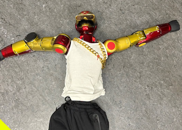 The robot which is alleged to have assaulted a 16-year-old girl.