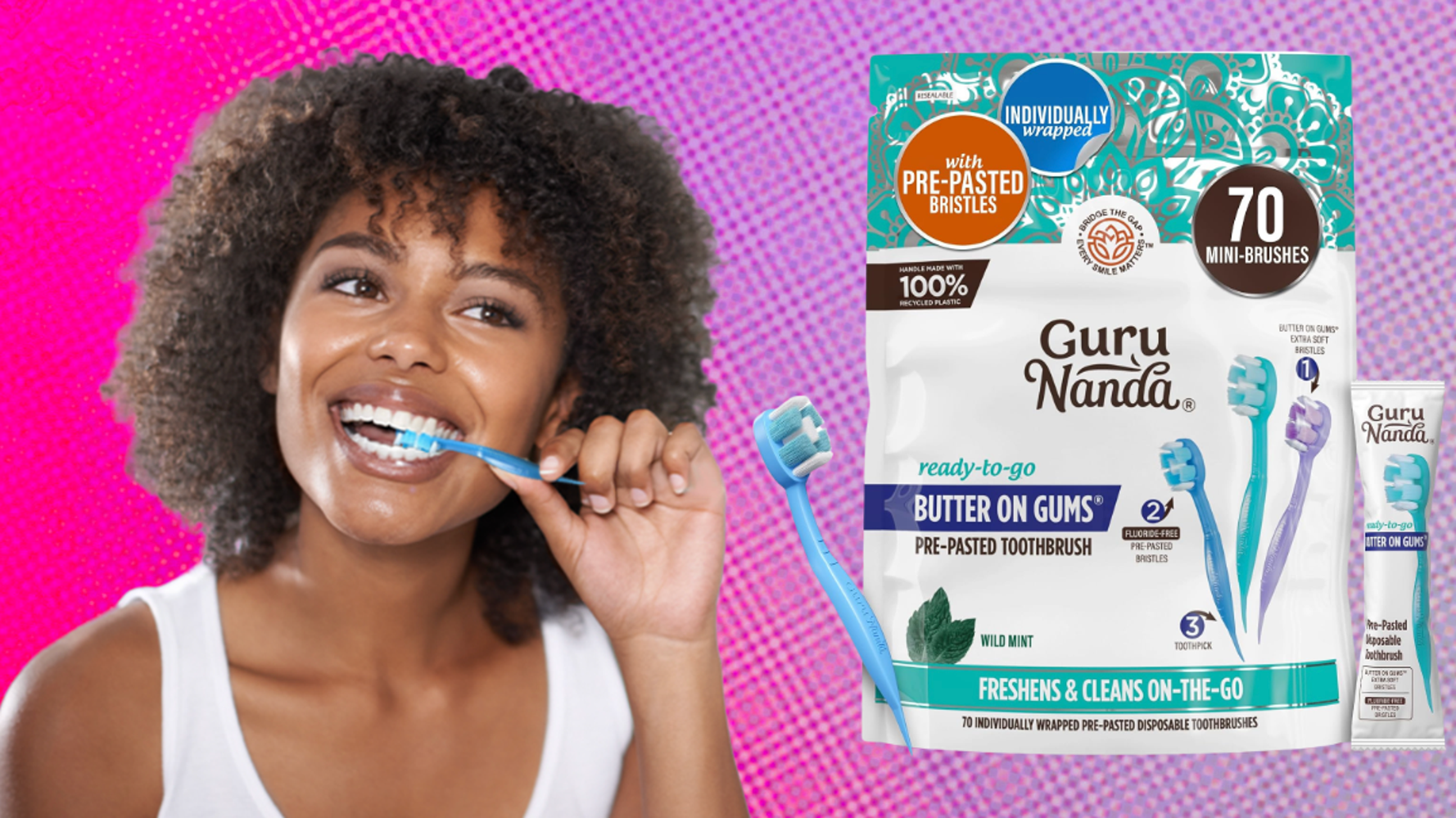 Portable No-Rinse Toothbrushes Offer Oral Care Without a Sink | News ...