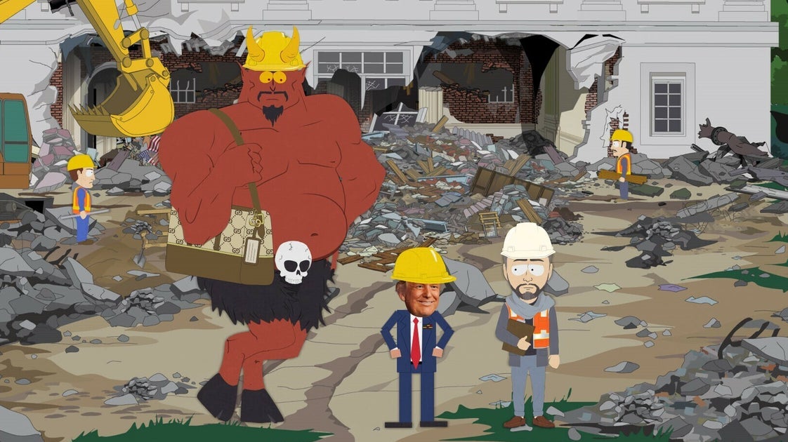 Das Weiße Haus versuchte, diesen nicht jugendfreien Cartoon zum Schweigen ...