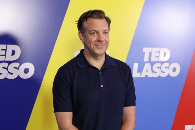 Jason Sudeikis at the premiere of Ted Lasso season four in August