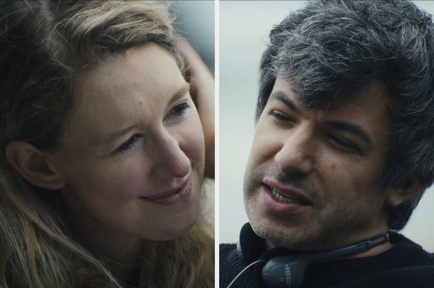 Elizabeth Holmes and Nathan Fielder in the documentary You Can See Everything