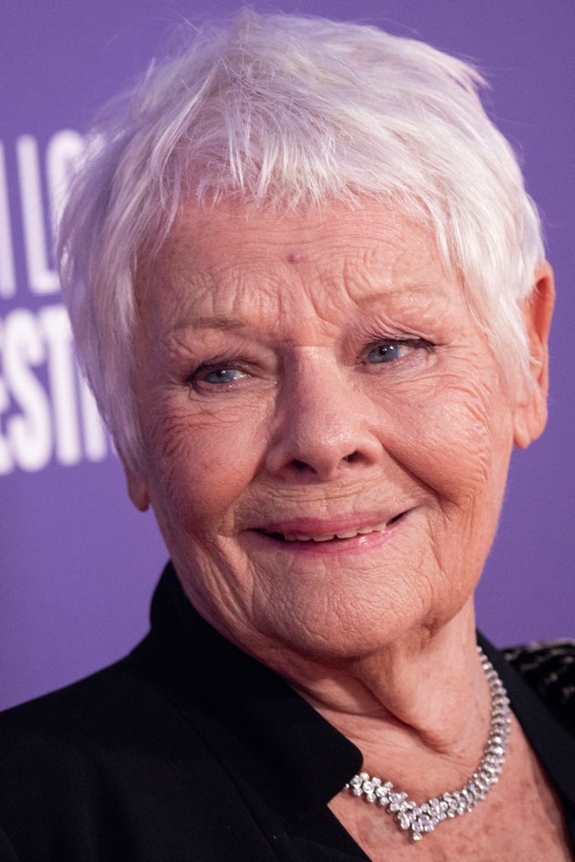 Judi Dench at the London Film Festival in 2022