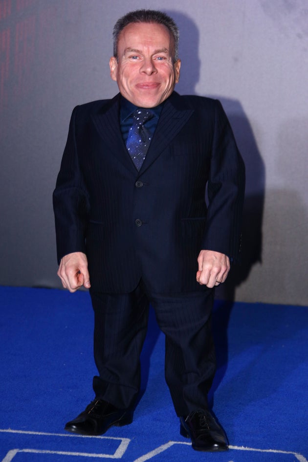 Warwick Davis pictured in 2019