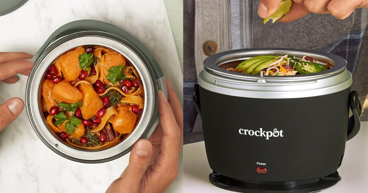 This Mini CrockPot Has People Loving Leftovers Again — And It's ‘Truly The Perfect Little Lunch Gadget!'
