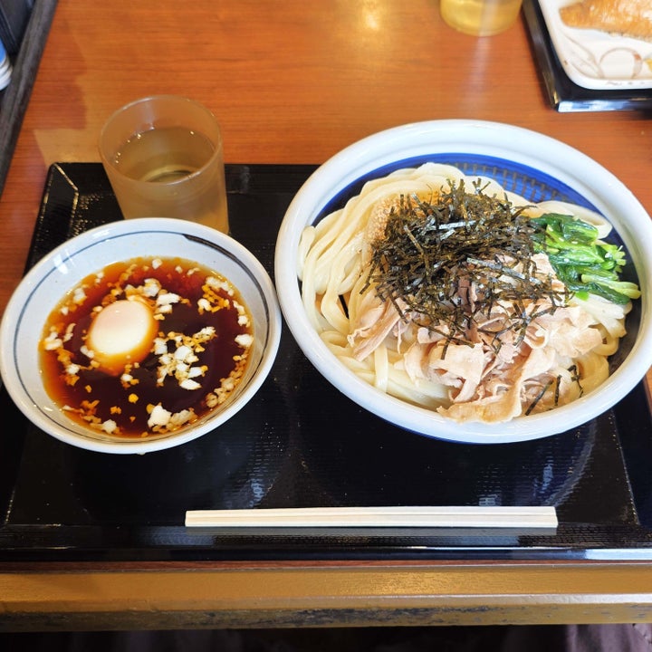 丸亀製麺「旨辛豚つけ汁うどん」