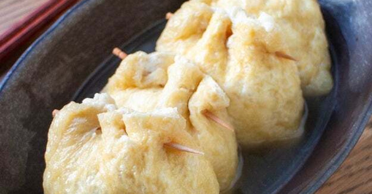 とろふわ食感がたまらない『油揚げ』おかず！みんなに大人気の「鶏むね豆腐のとろ〜り巾着煮」レシピ