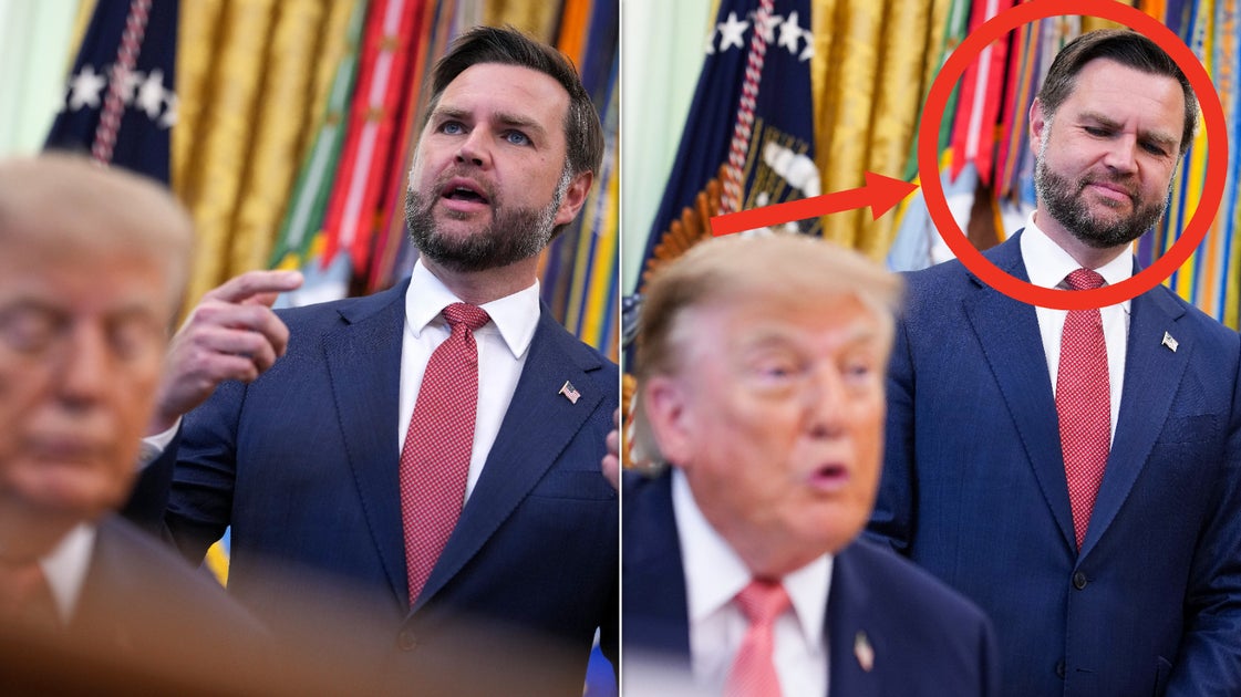 Body Language Experts Analyze JD Vance's Reaction To Trump's Non ...
