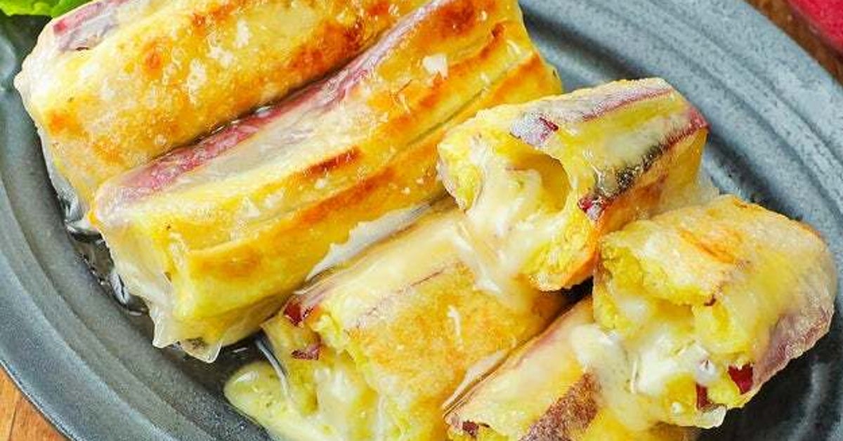 【さつまいも、こんな食べ方があったの!?】ライスペーパーに食パンまで!「その手があったか」と驚く簡単おやつレシピ3選