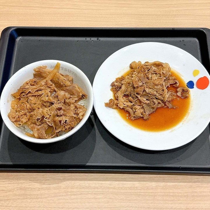 松屋「特盛牛皿定食」