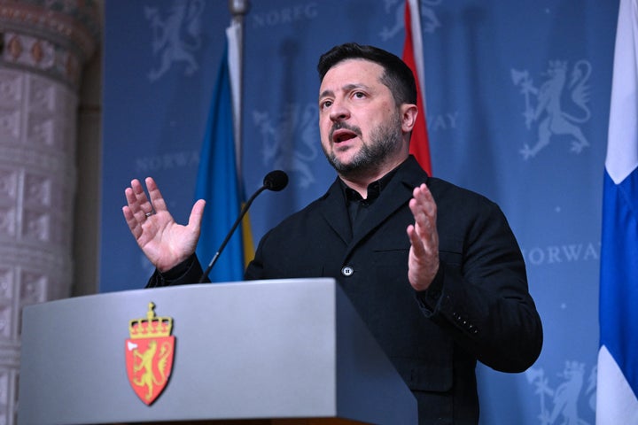 The Ukrainian leader has pleaded with Washington to supply more Patriot air defense ammunition that can stop ballistic missiles and to heap more sanctions on Russia that might make Moscow pursue peace.