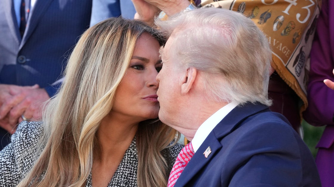 Trump Celebrates Moment Of 'Intimacy' With Melania — But That's Not Quite How It Went Down