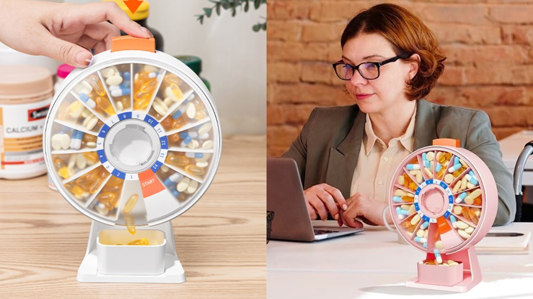 This Ferris Wheel-Style Pill Dispenser Wins Over Users for Under $30 ...
