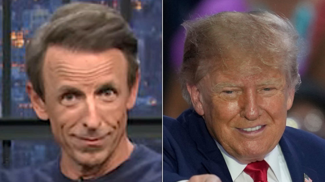 Seth Meyers Analyzes Trump Focusing on Men's Physiques