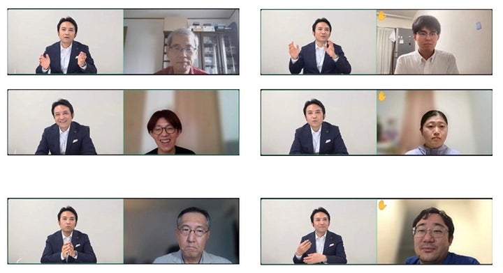 「社長と語る会」(カゴメHPより)