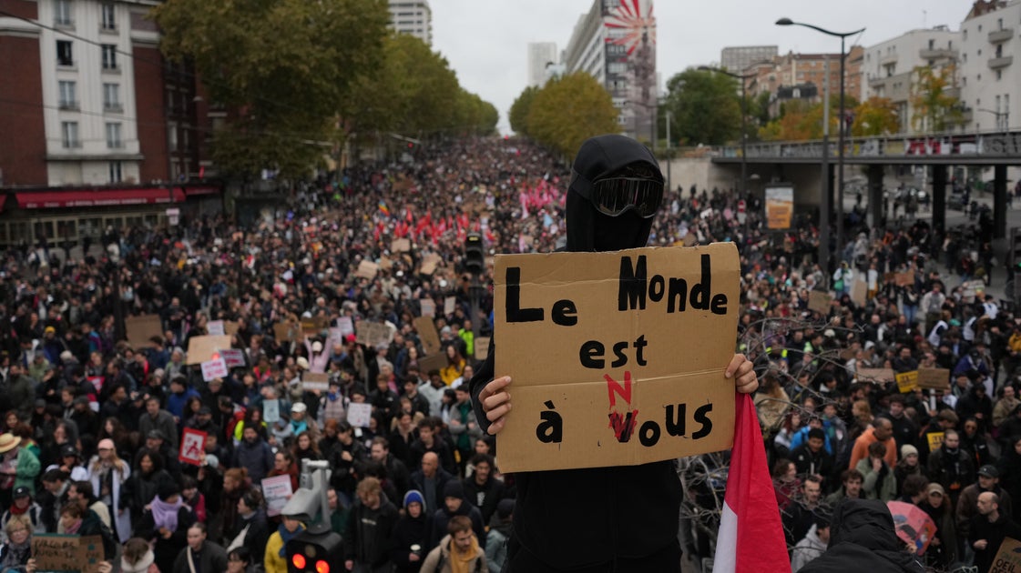 More Than 400,000 Protest Across France, Challenging Macron As Paris ...