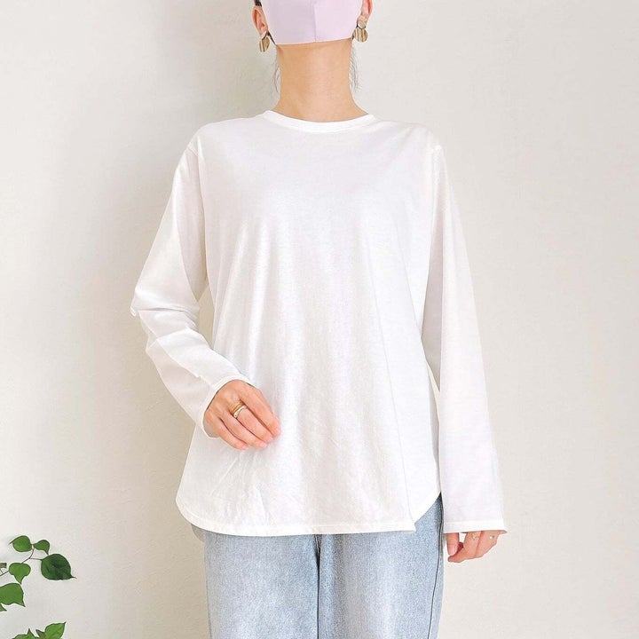 UNIQLO(ユニクロ)「ソフトコットンラウンドヘムT」