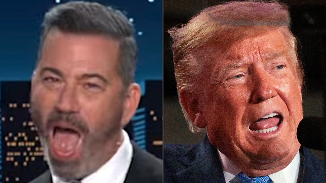 ‘Grossing Myself Out’: Jimmy Kimmel Mimics 1 Trump Gesture And Really Doesn’t Like It