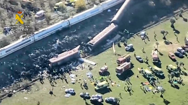 The accident involved a train from Spain’s state-owned RENFE company and the private rail company IRYO.