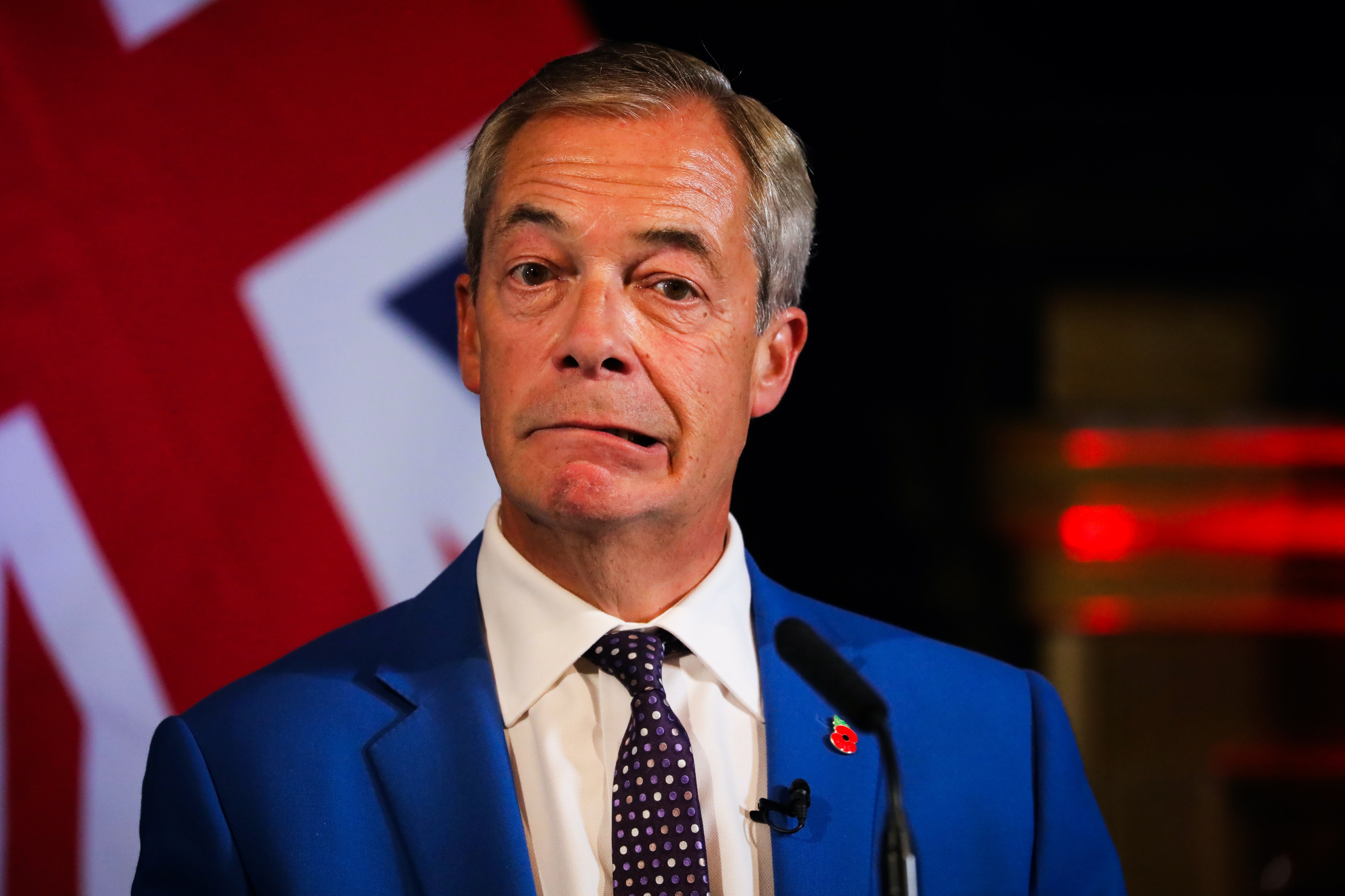 Nigel Farage Claims He Dodged The Budget To Avoid A 'Physical Altercation'