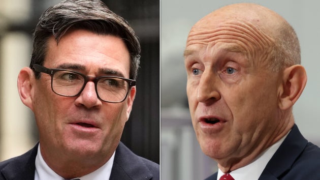Andy Burnham and John Healey