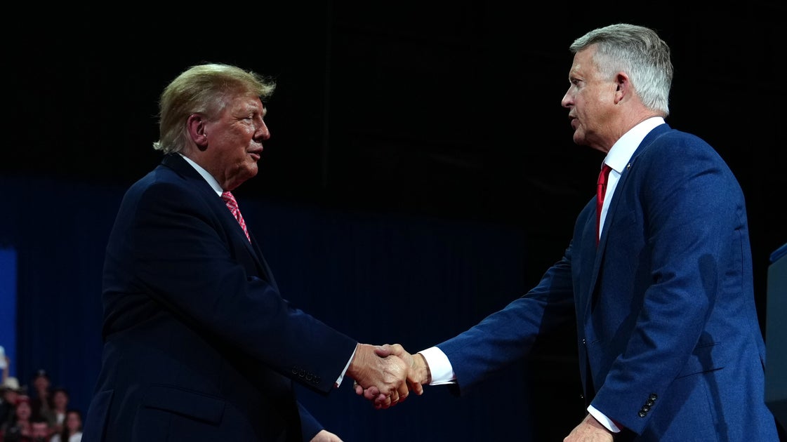 Donald Trump speaks at a midterm campaign rally in Rock Hill, South Carolina, on Oct. 29.