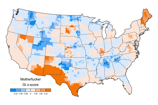 Which Curse Words Are Popular In Your State? Find Out From These Maps.