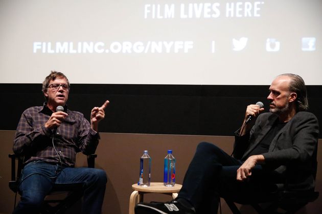 <span class='image-component__caption' itemprop="caption">Todd Haynes, left, speaks with New York Film Festival director of programming Kent Jones on Oct. 10, 2015.</span>