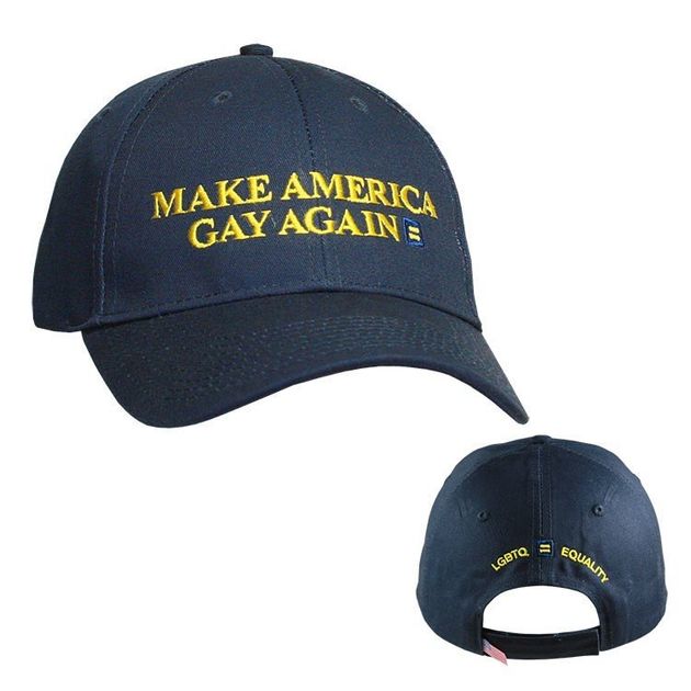 Donald Trump's Campaign Slogan Just Got A Gay Makeover