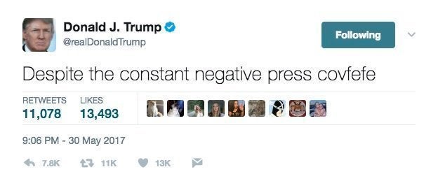 Sean Spicer's Explanation Of Donald Trump's 'Covfefe' Tweet Is Really