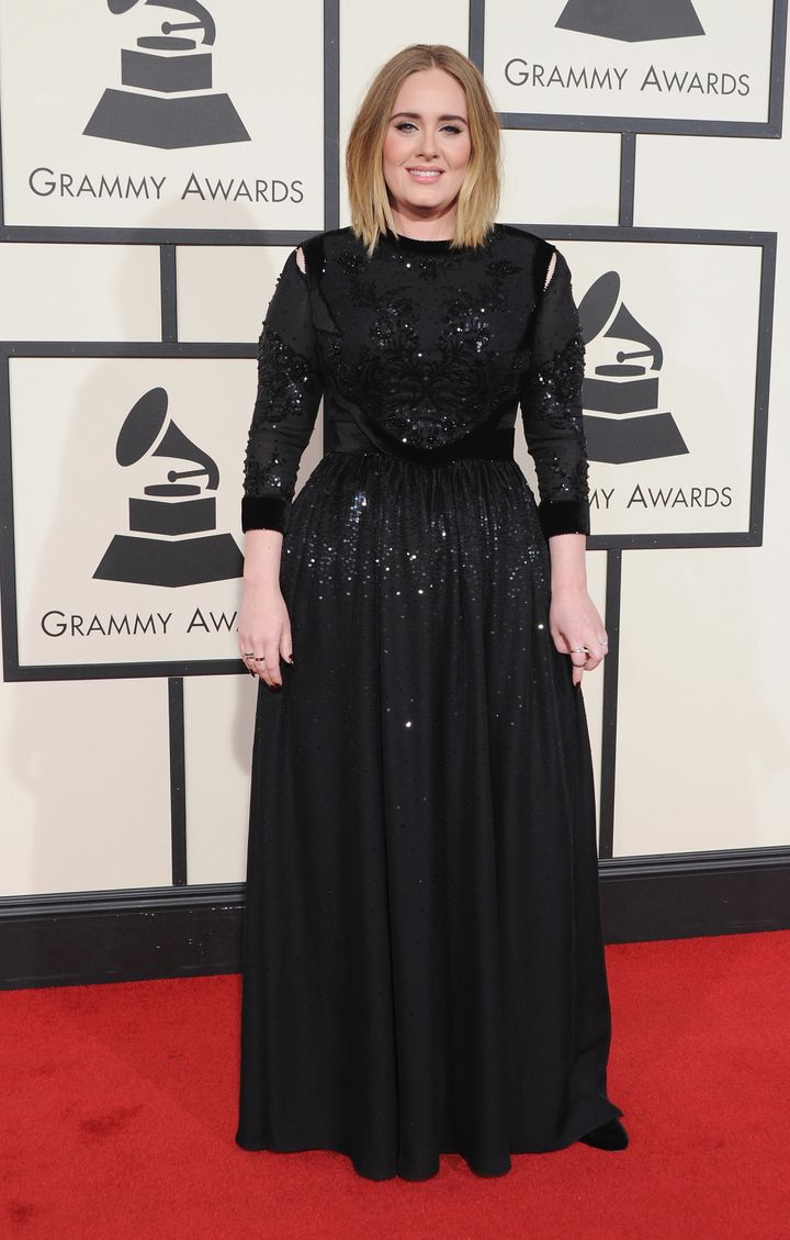 Adele Knows Exactly How To Wow On The Grammys Red Carpet | HuffPost